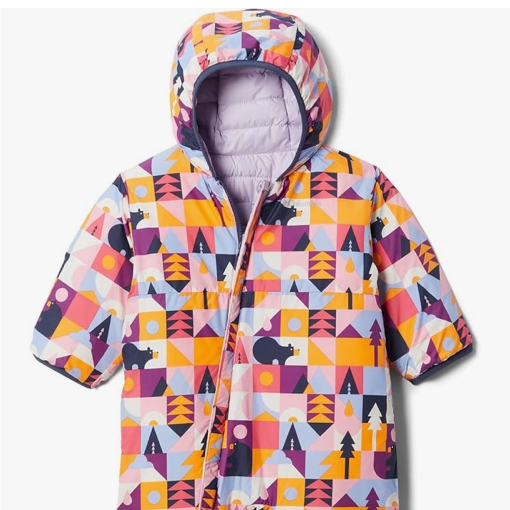 Columbia snow suit- reversible